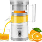 Electric Citrus Juicer, Rechargeable Juicer Machine with USB Cable and Cleaning Brush