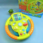 Kids Electric Early Education Simulation Steering Wheel Toy